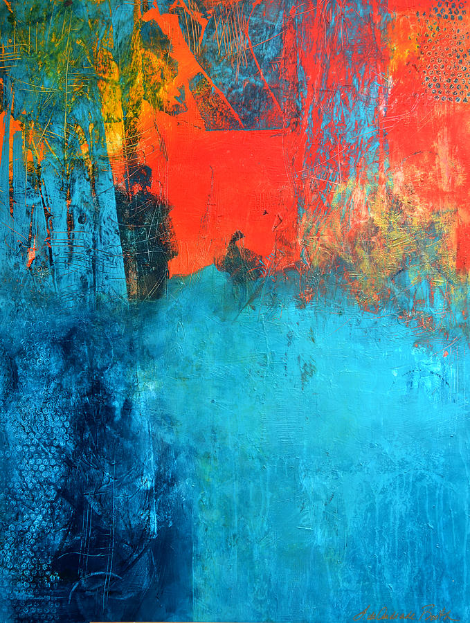 Abstract Painting - Bright New Day by Filomena Booth Abstract Painting - Bright New Day by Filomena Booth