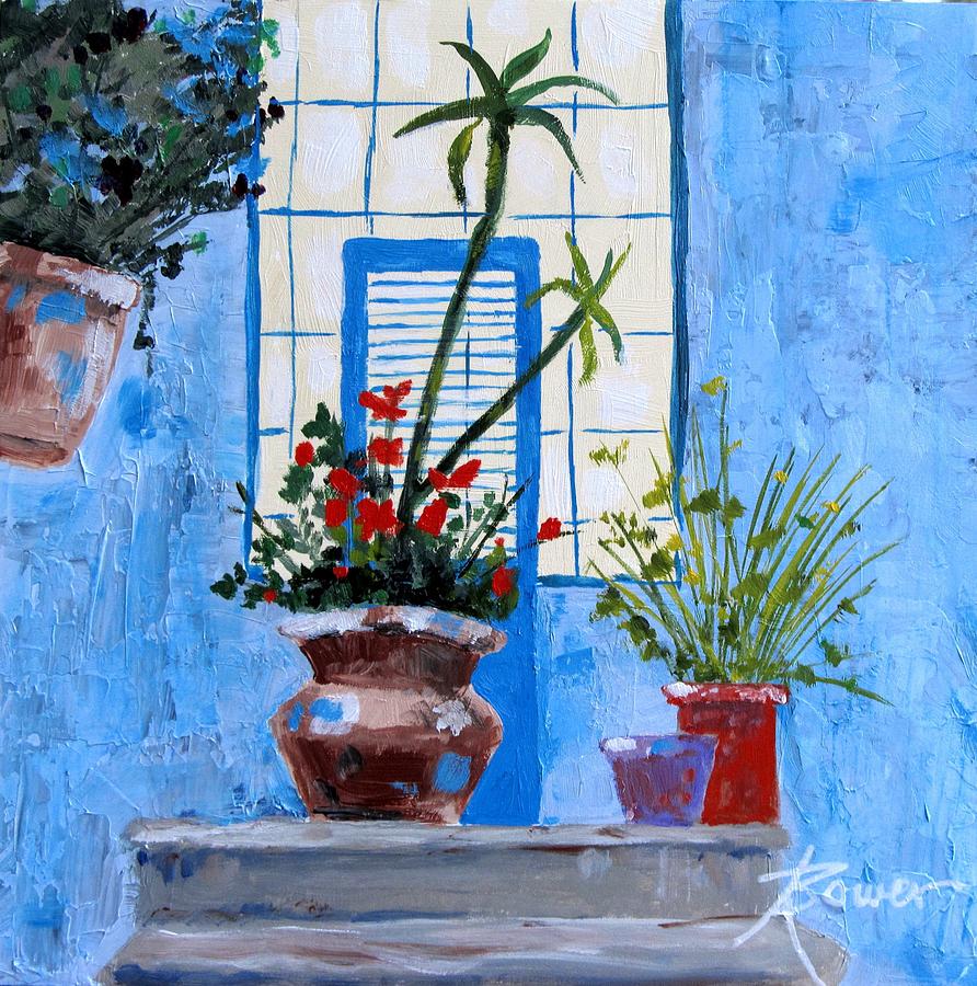 Bright Window Painting by Adele Bower