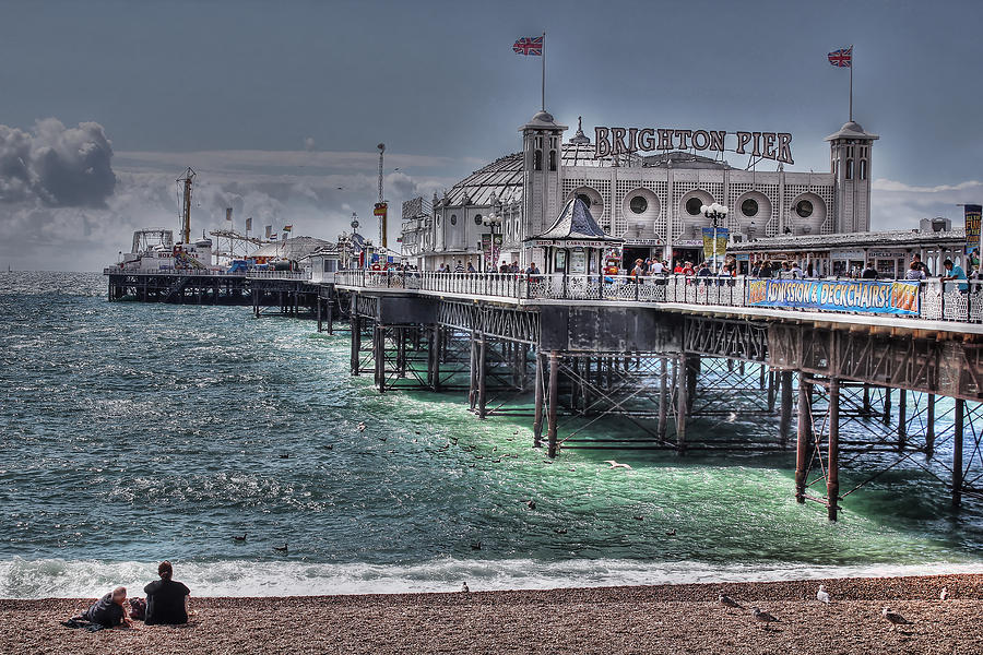 Brighton Pier Photograph by Jasna Buncic