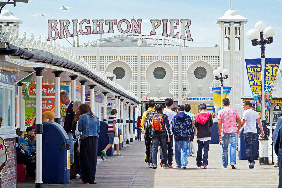 Brighton Pier Photograph by Keith Armstrong