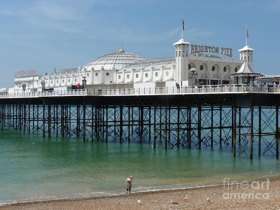 Brighton Pier - Sussex by the Sea Photograph by Phil Banks
