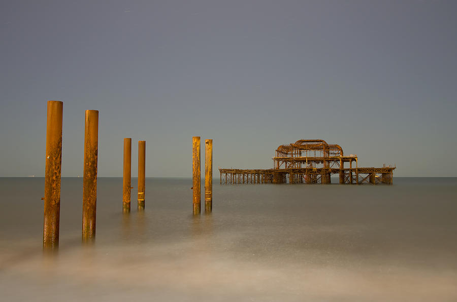 Brighton West Pier Photograph by Pete Hemington