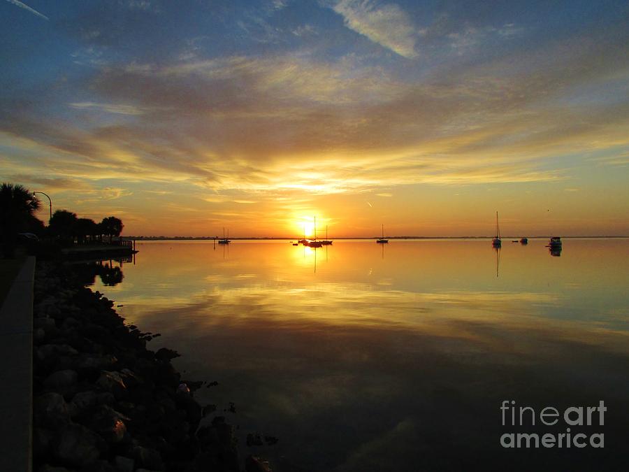 Cay Photograph - Brilliant Day Begun by Keri West Cay Photograph - Brilliant Day Begun by Keri West