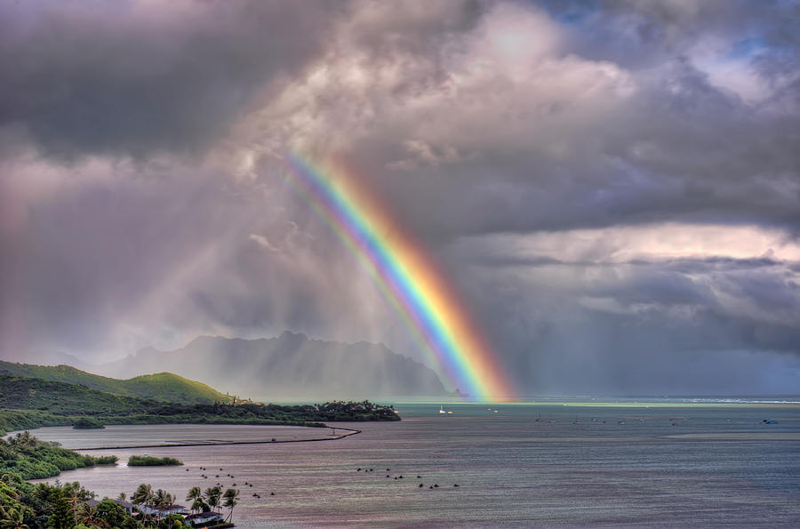 Brilliant Rainbow Photograph by Dan McManus