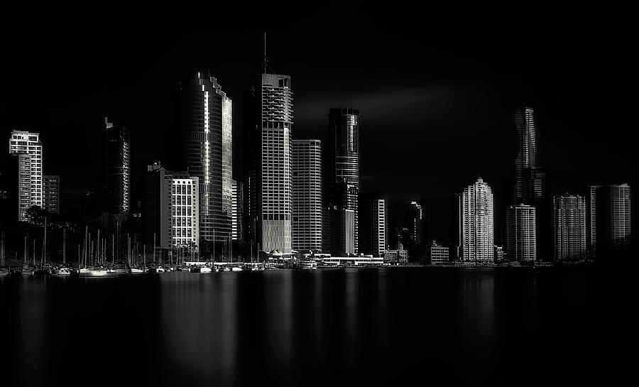 Brisbane City Of Light Photograph by Steven Fudge