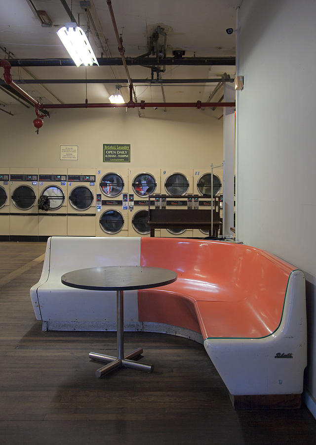 Bristol Laundromat Photograph by Charles Harden
