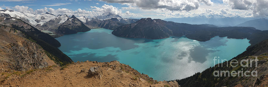 British Columbia Canada Panorama - Garibaldi Photograph by Adam Jewell