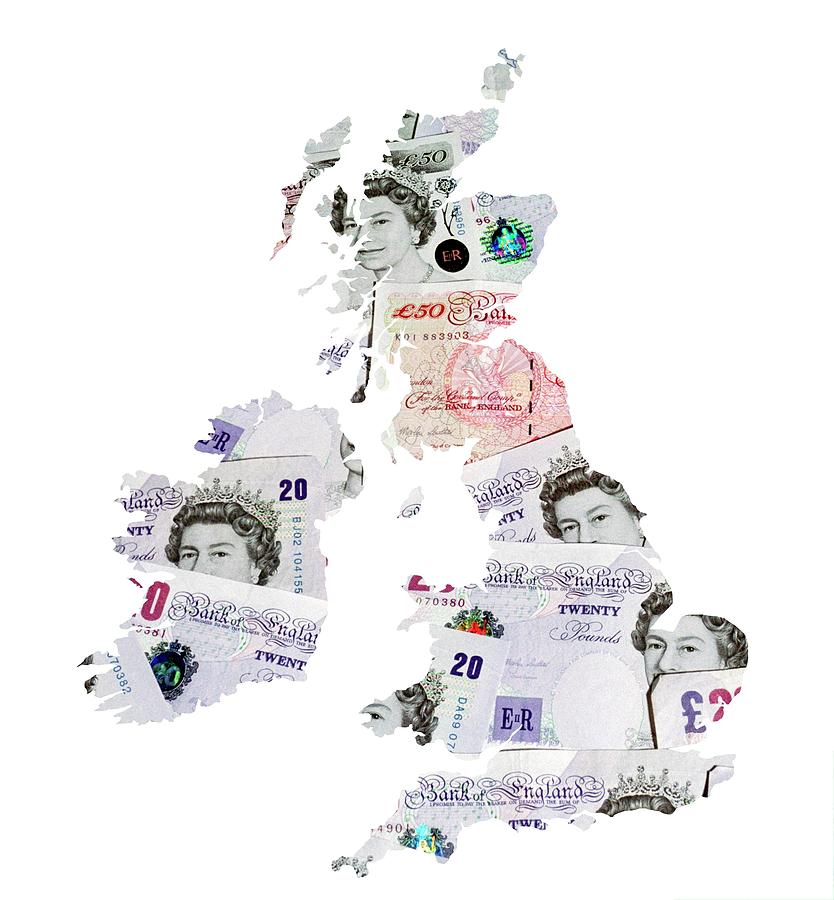 British Currency Photograph by Victor De Schwanberg/science Photo Library