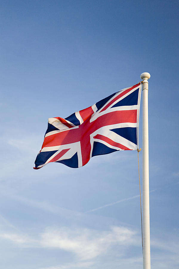 British flag Photograph by Image Source