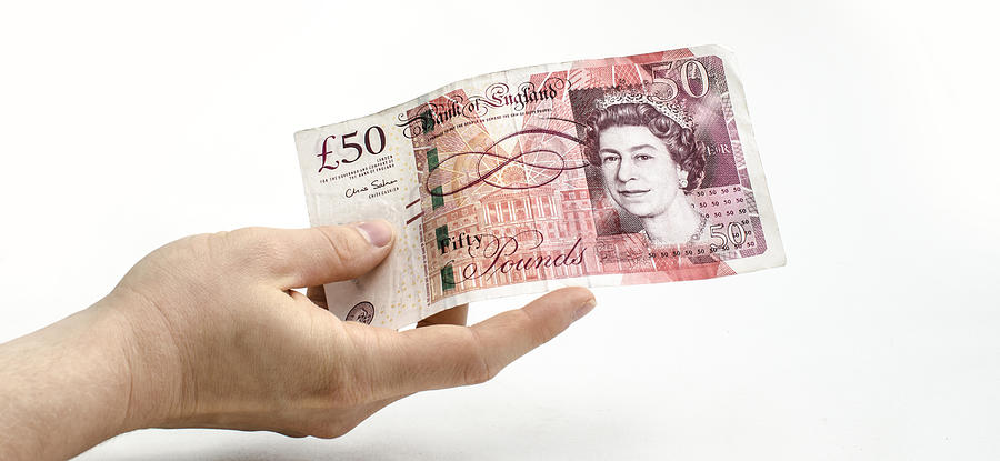 British Pound Sterling Note Photograph by Gldburger
