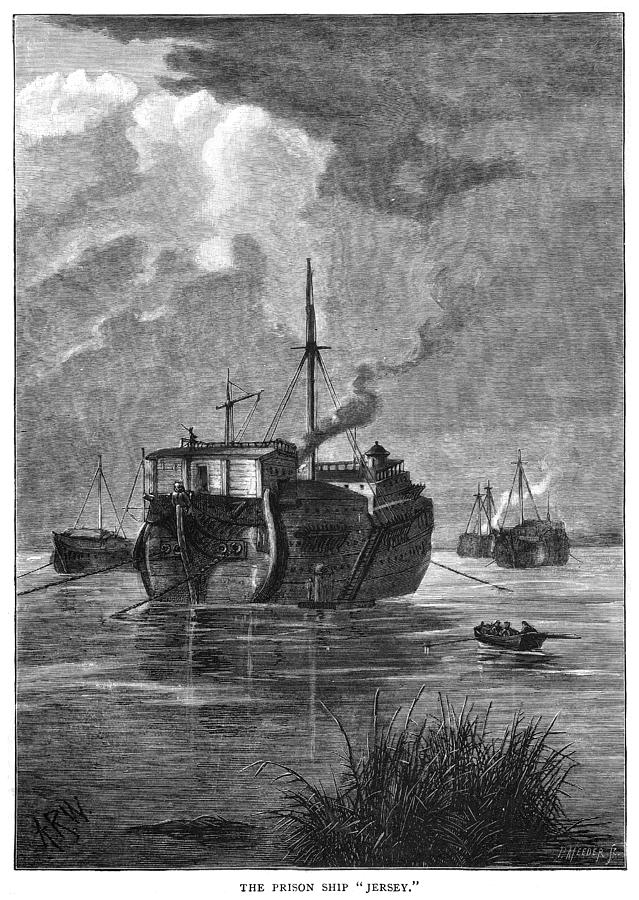 British Prison Ship Photograph by Granger British Prison Ship Photograph by Granger