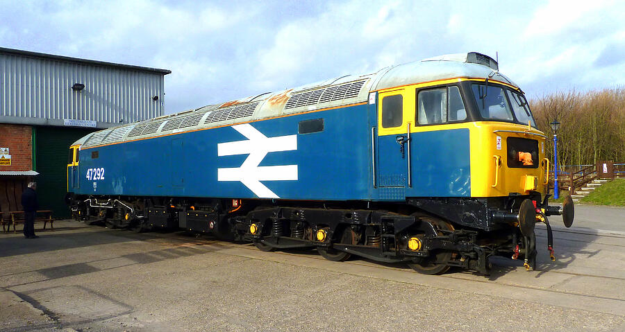 British Rail Class 47 Diesel Locomotive Photograph by Gordon James