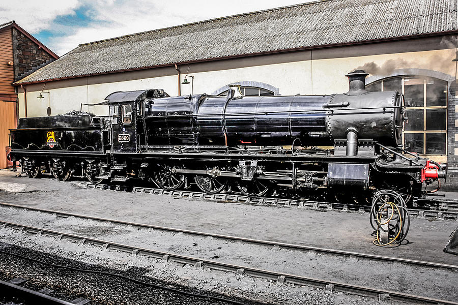 British Steam Engine Photograph by Chris Smith