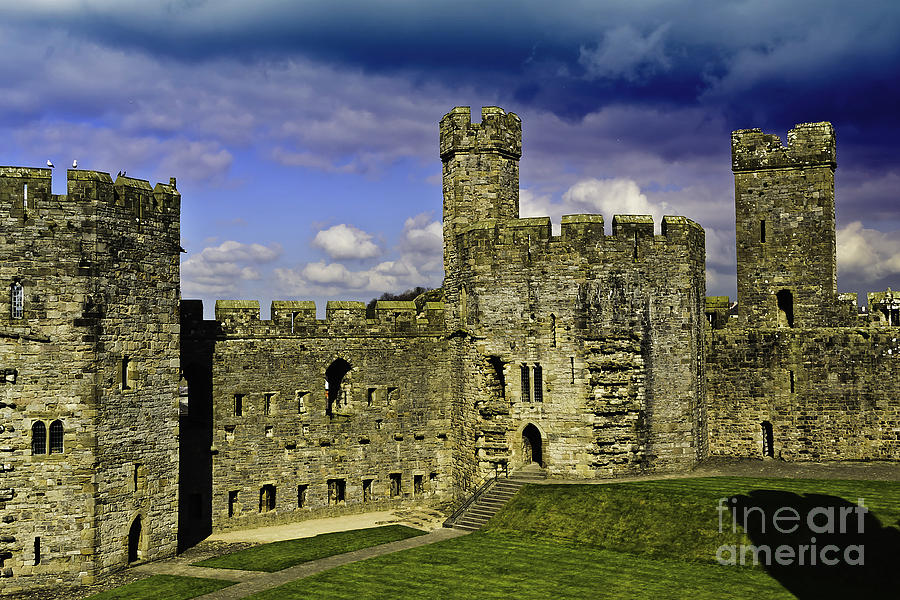 Castle Photograph - British Tradition by Elvis Vaughn