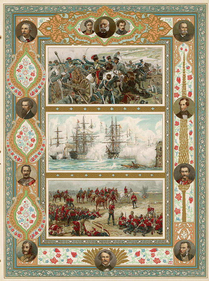 British Victories At Inkerman [1854] Drawing by Illustrated London News ...