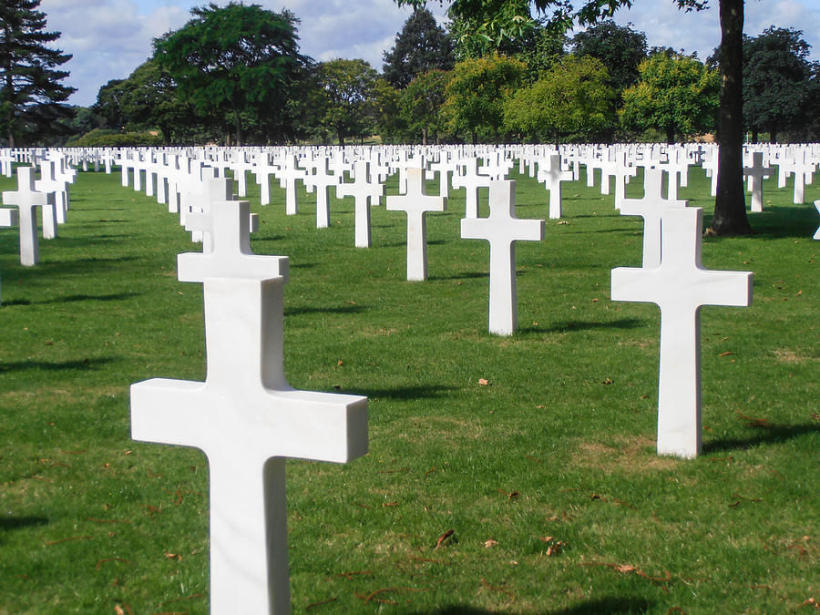 Brittany American Cemetery 2 Photograph by Dany Lison