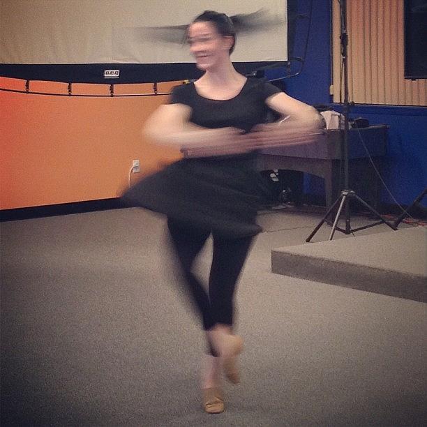 Proud Photograph - Brittany Dancing At #amplify #hsm by David Conlee