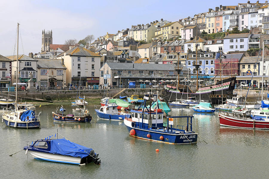 Brixham Color Photograph by Chris Smith
