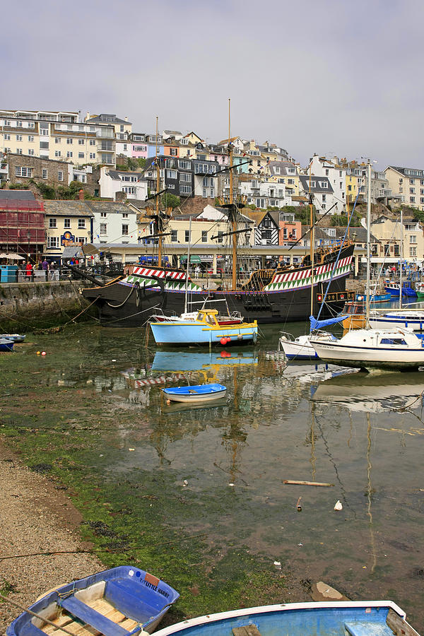 Brixham Colors Photograph by Chris Smith