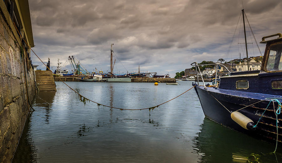 Brixham harbour Photograph by Mark Llewellyn