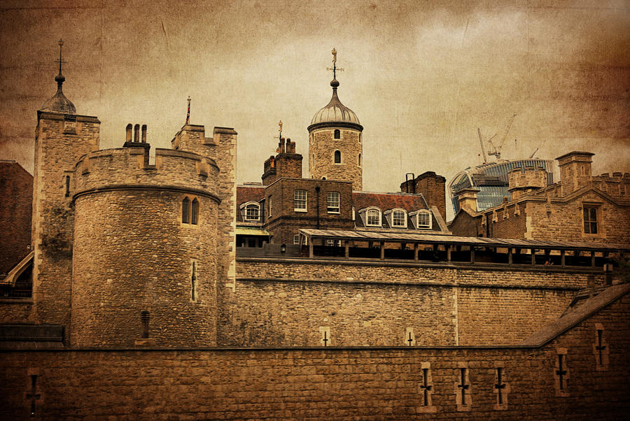 Tower Of London Photograph - Broad Arrow Tower by Kristina Scarcelli