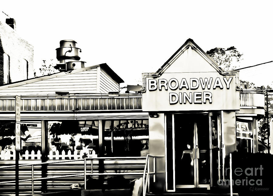 Broadway Diner Photograph by Colleen Kammerer