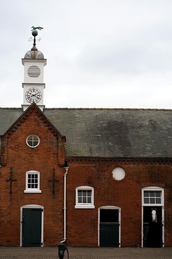 Device Photograph - Brocklesbury Park Stables And Clock by Adam Hart-davis/science Photo Library