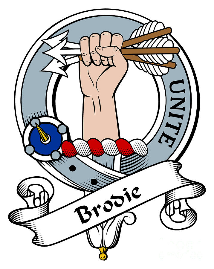 Brodie Clan Badge Digital Art by Heraldry Fine Art America