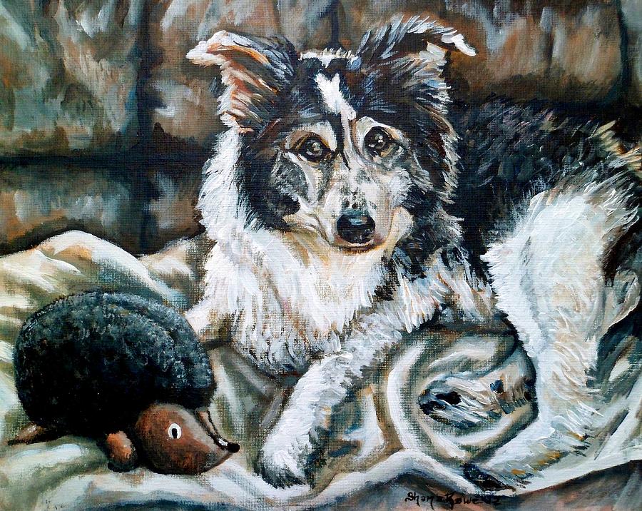 Dog Painting - Brody by Shana Rowe Jackson