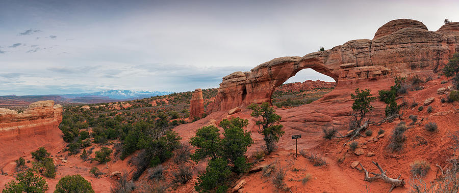 Broken Arch, Arches National Park Photograph by Fotomonkee