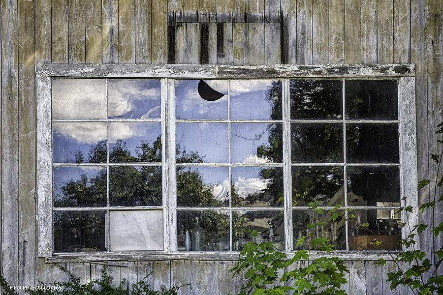 Broken Barn Window Photograph by Fran Gallogly - Fine Art America