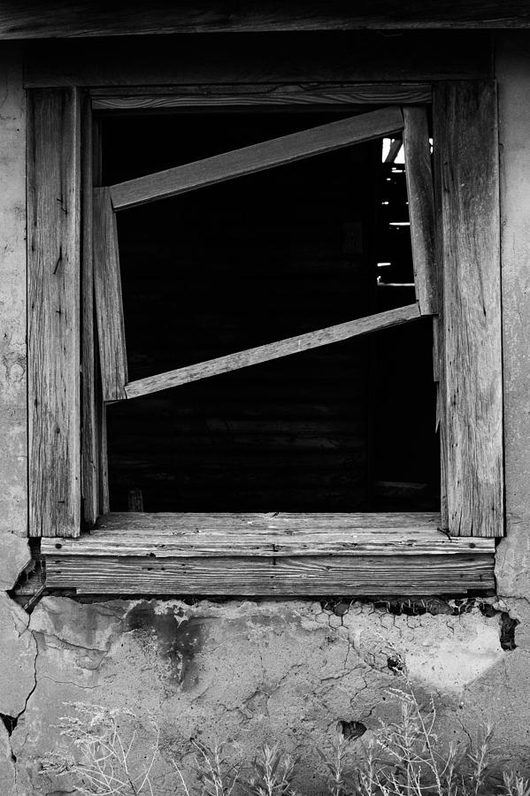 Black And White Photograph - Broken Frame by Hillis Creative