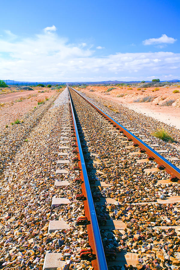 Broken Hill Railway Line  Photograph by Bill  Robinson