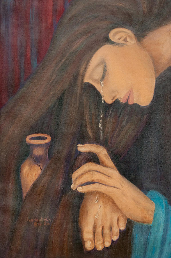 Jesus Christ Painting - Broken by Lyn Deutsch