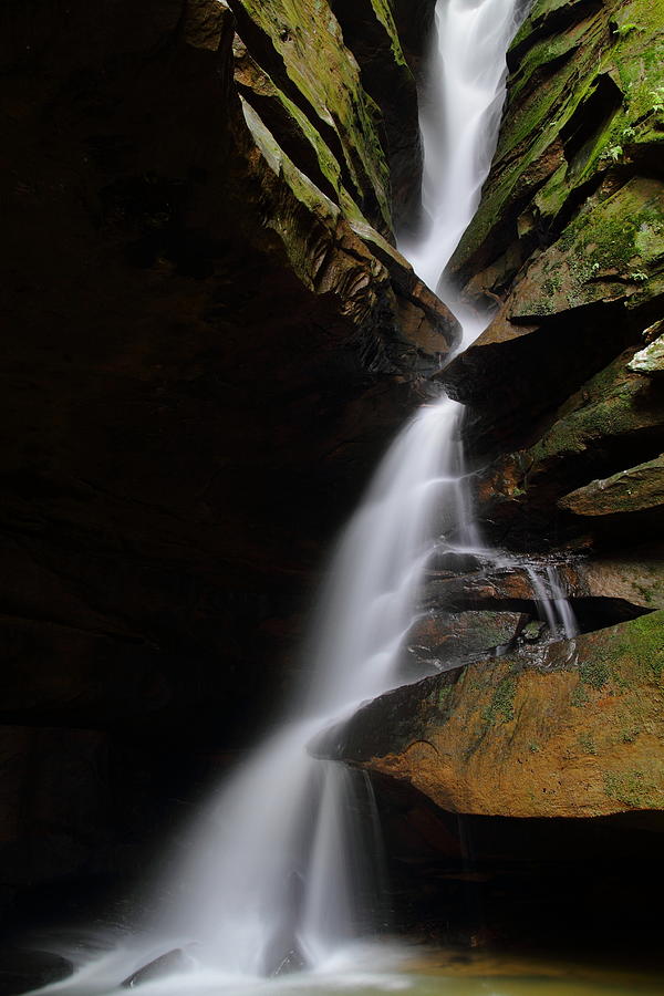 Broken Rock Falls at Hocking Hills State Park Photograph by Jetson Nguyen
