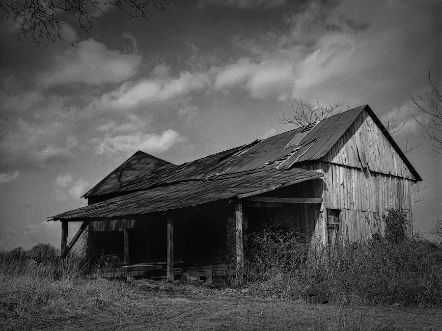 Farm Photograph - Broken Shed by Dennis James