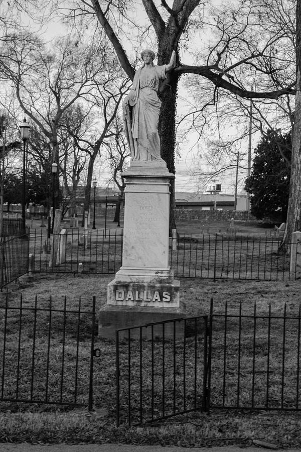 Broken Statue on Tombstone Photograph by Robert Hebert