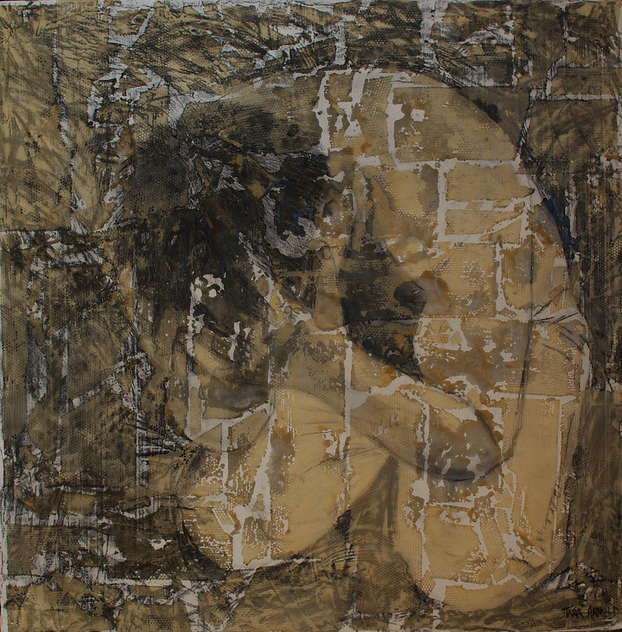 Abstract Painting - Broken by Tara Arnold