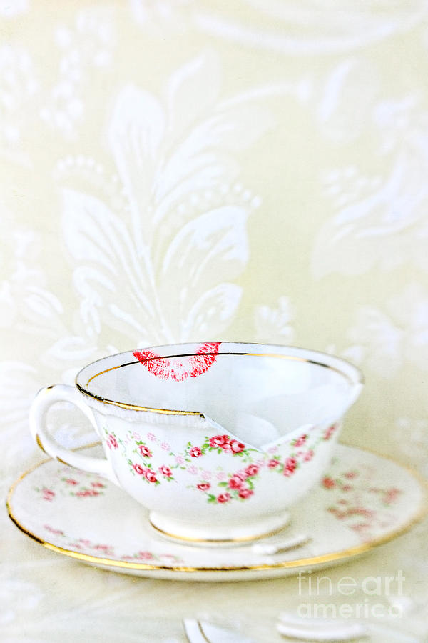 Broken Teacup Photograph by Stephanie Frey