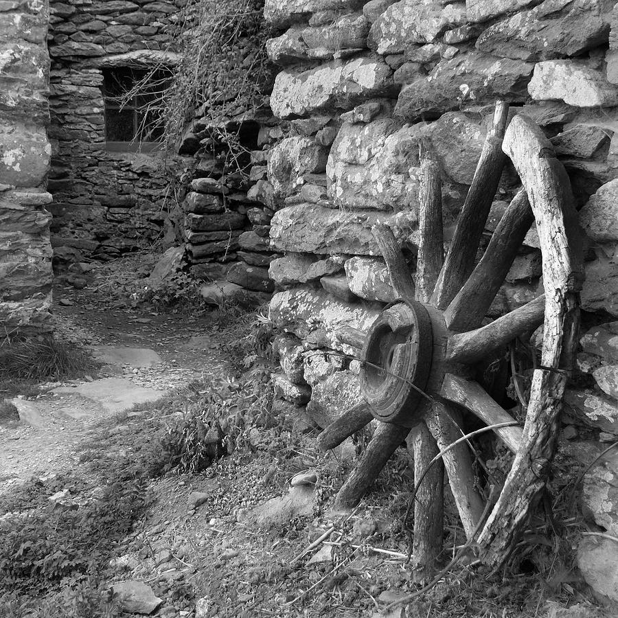 Broken Wheel - Ireland Photograph by Mike McGlothlen