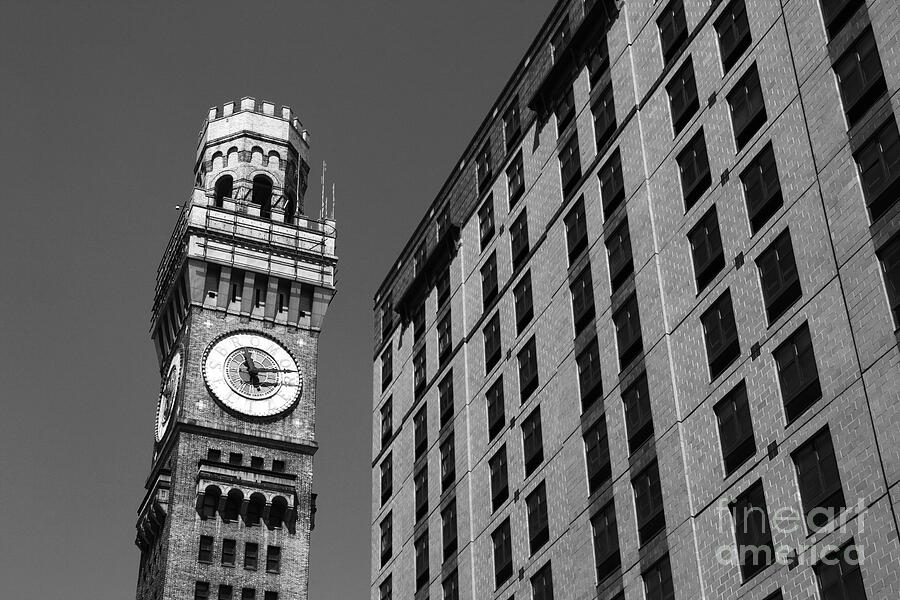Baltimore Photograph - Bromo Seltzer Clock Tower by James Brunker