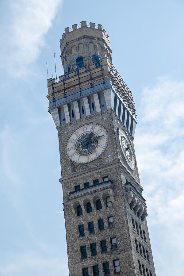 Bromo Seltzer Clock Tower Photograph by Susan Candelario