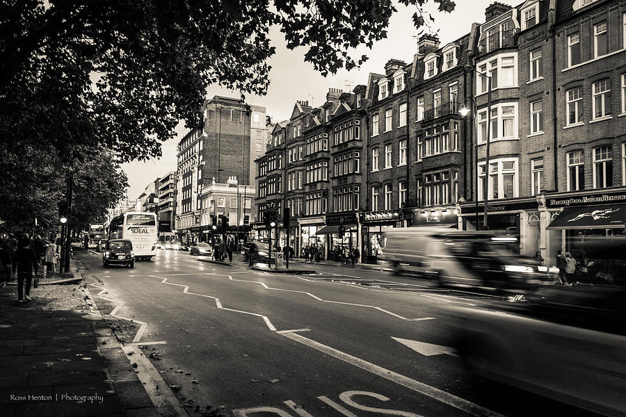 Brompton Road Knightsbridge Photograph by Ross Henton