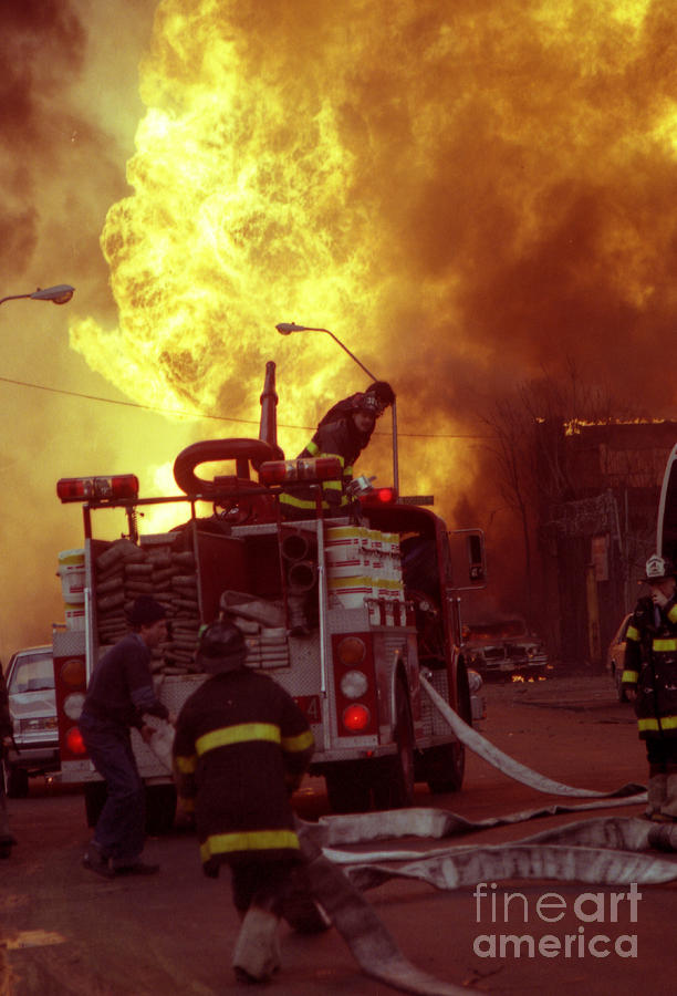 Bronx Gas Explosion-1 Photograph by Steven Spak