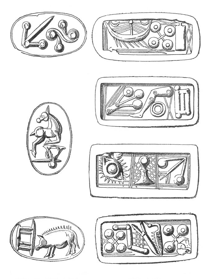 Bronze Age, Cretan Symbols Photograph by Science Source