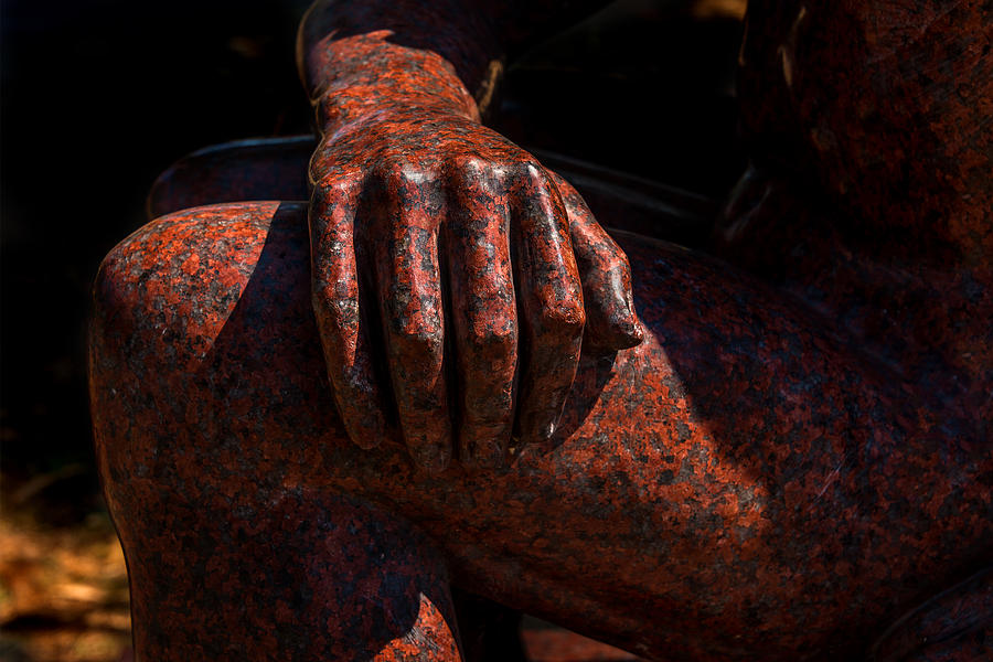 Bronze Hand Photograph by Xavier Cardell