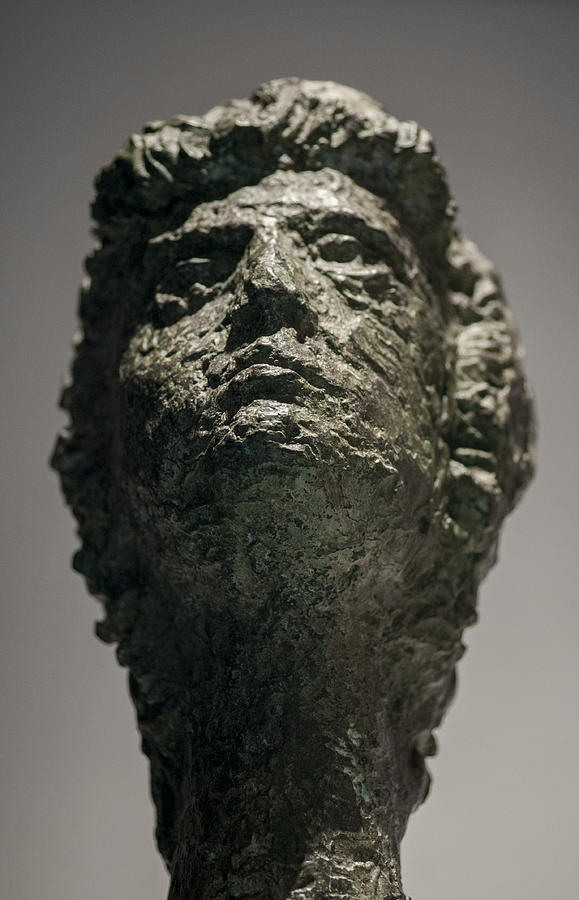 Statue Photograph - Bronze Head by Floyd Raymer
