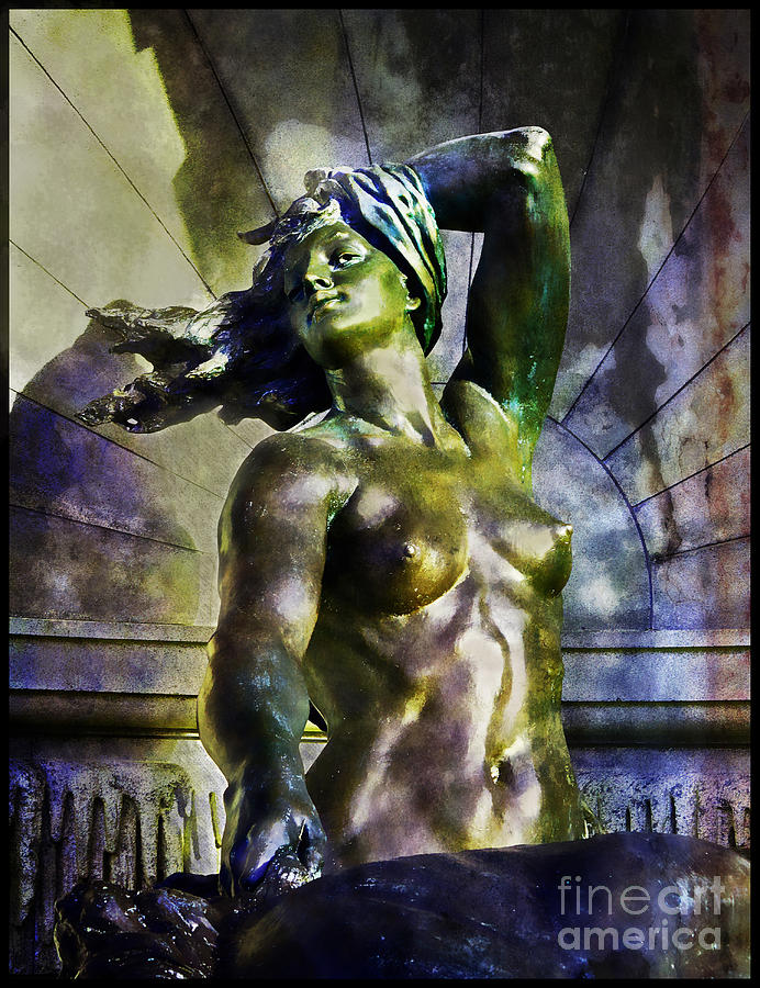 Bronze Nude Photograph by Joseph J Stevens