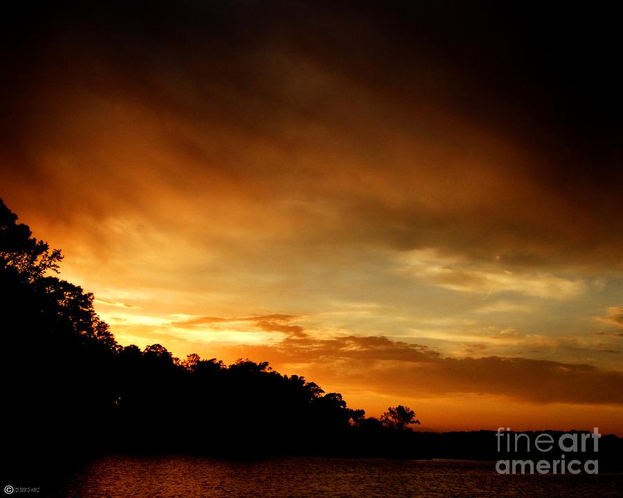 Brooding Sunset Photograph by Lizi Beard-Ward