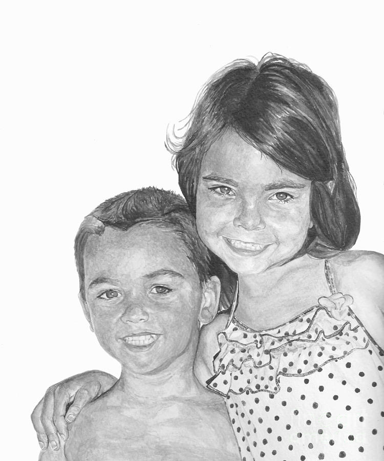 Brooke and Carter Painting by Tamir Barkan